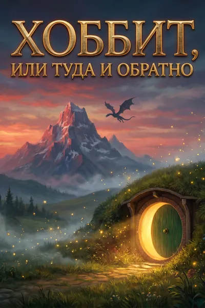 Обложка: Хоббит, или Туда и Обратно
