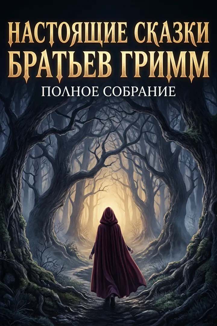 Обложка: Настоящие сказки братьев Гримм