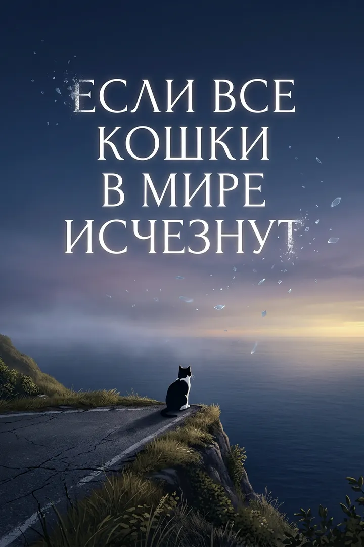 Обложка: Если все кошки в мире исчезнут