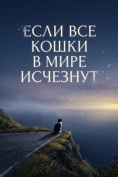 Обложка: Если все кошки в мире исчезнут