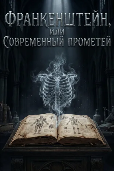 Обложка: Франкенштейн, или Современный Прометей